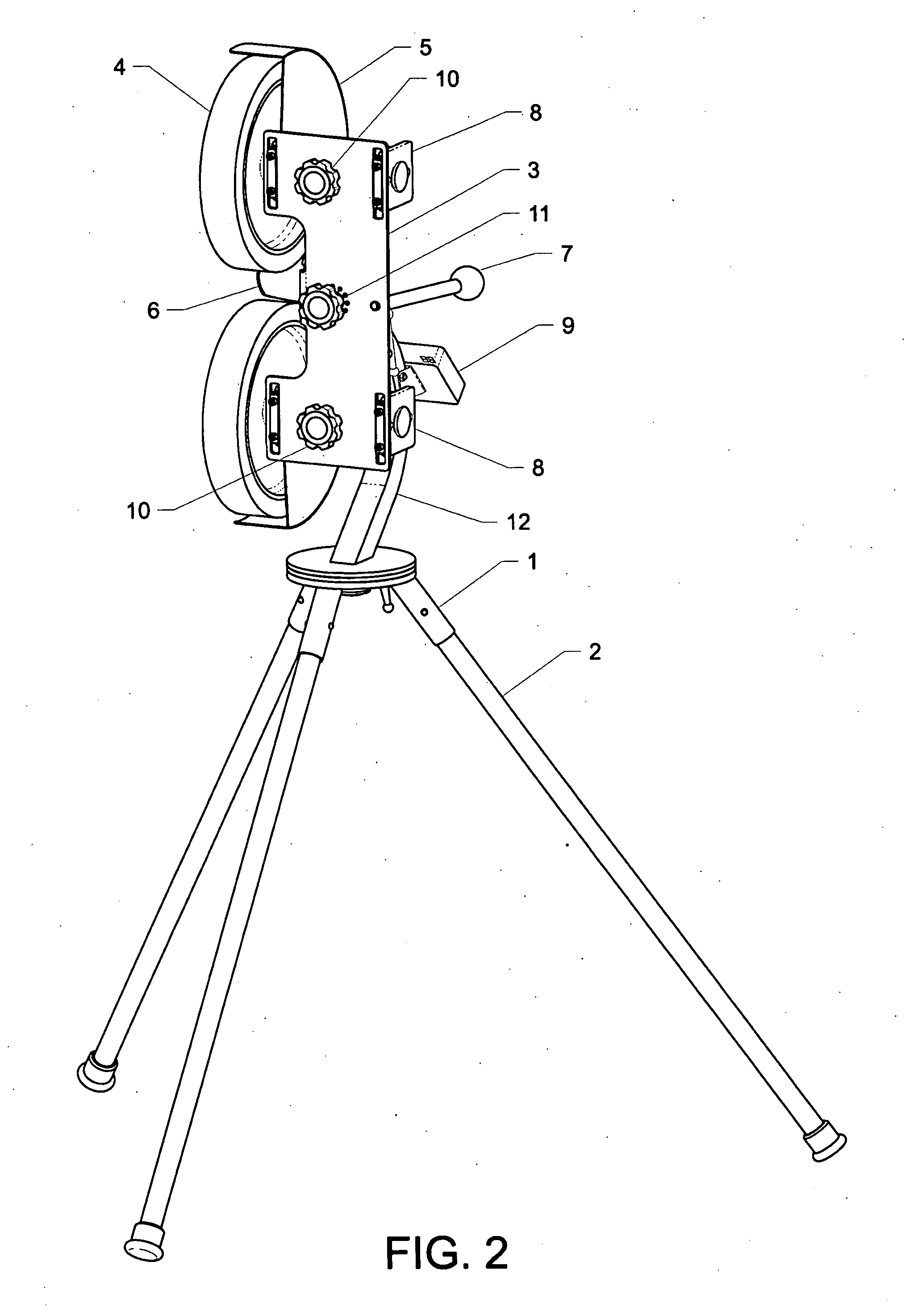 Automatic ball pitching machine