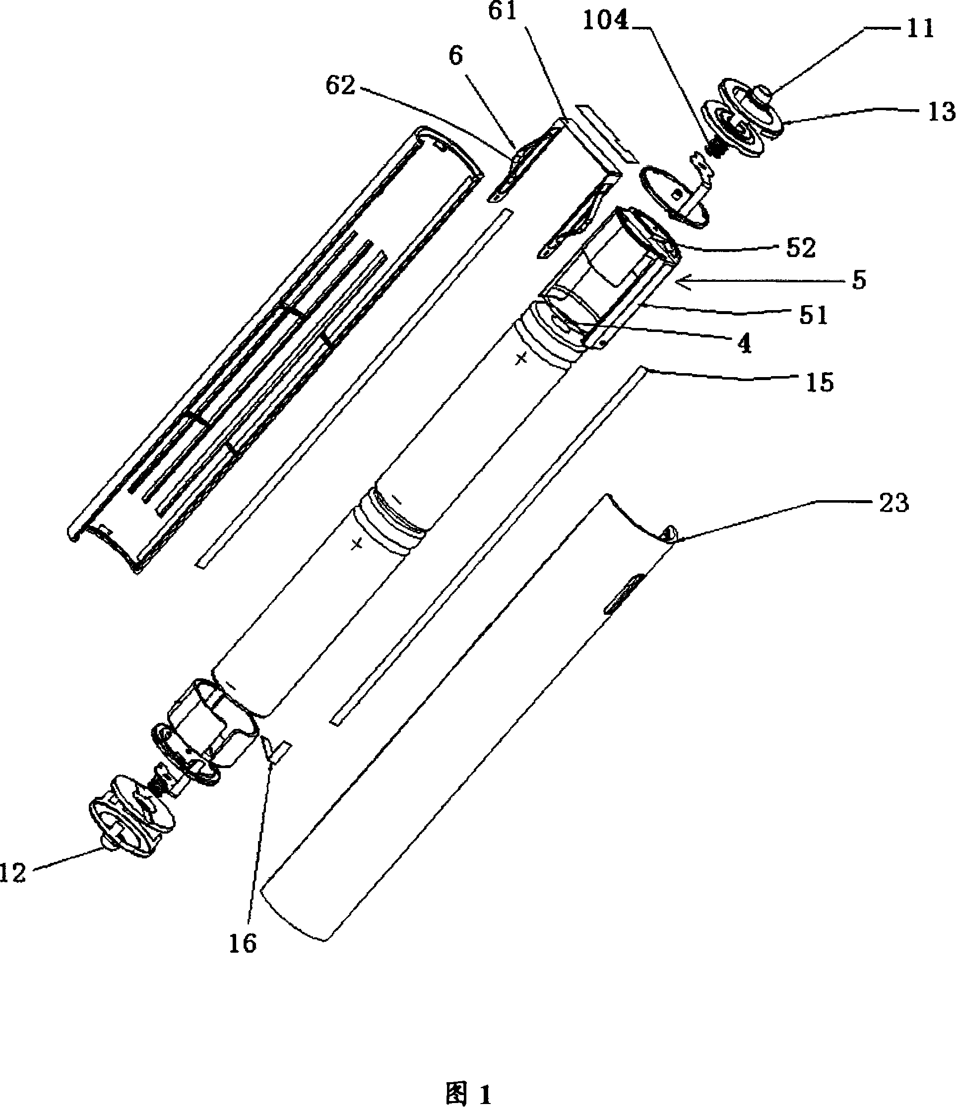 Chargeable battery without the necessary of identifying polarity