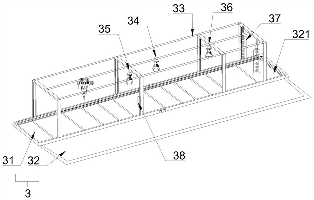 Novel drain board vacuum preloading method geotextile construction equipment and construction method thereof