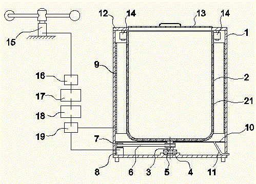 Energy-saving wind power dryer