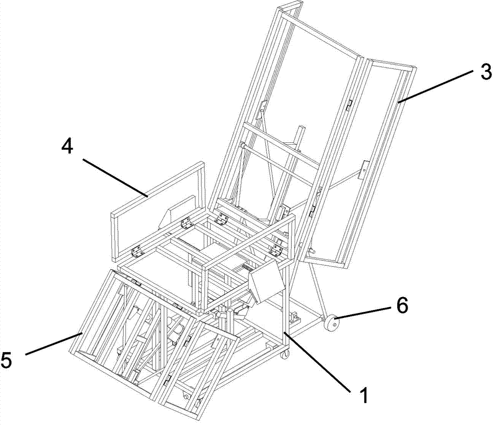 Rehabilitation wheelchair bed