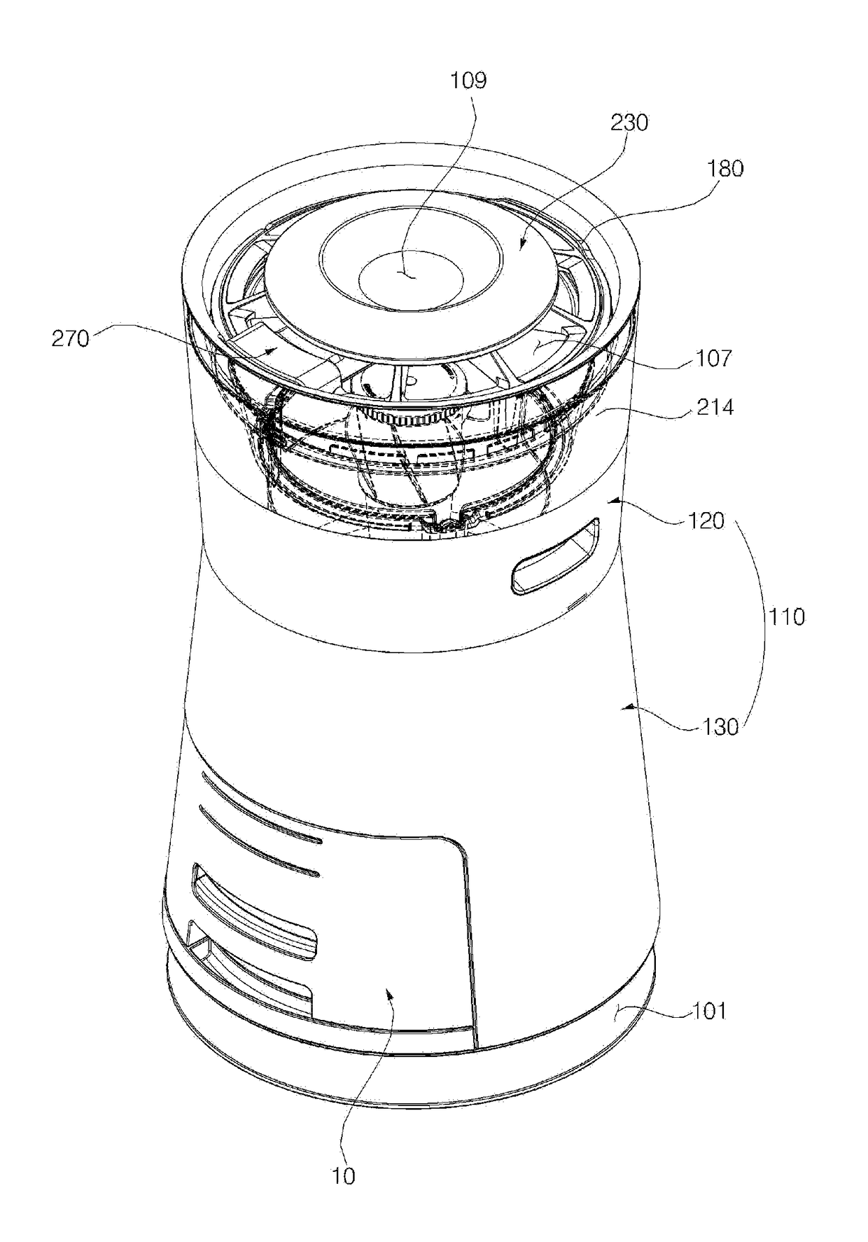 Humidification and air cleaning apparatus