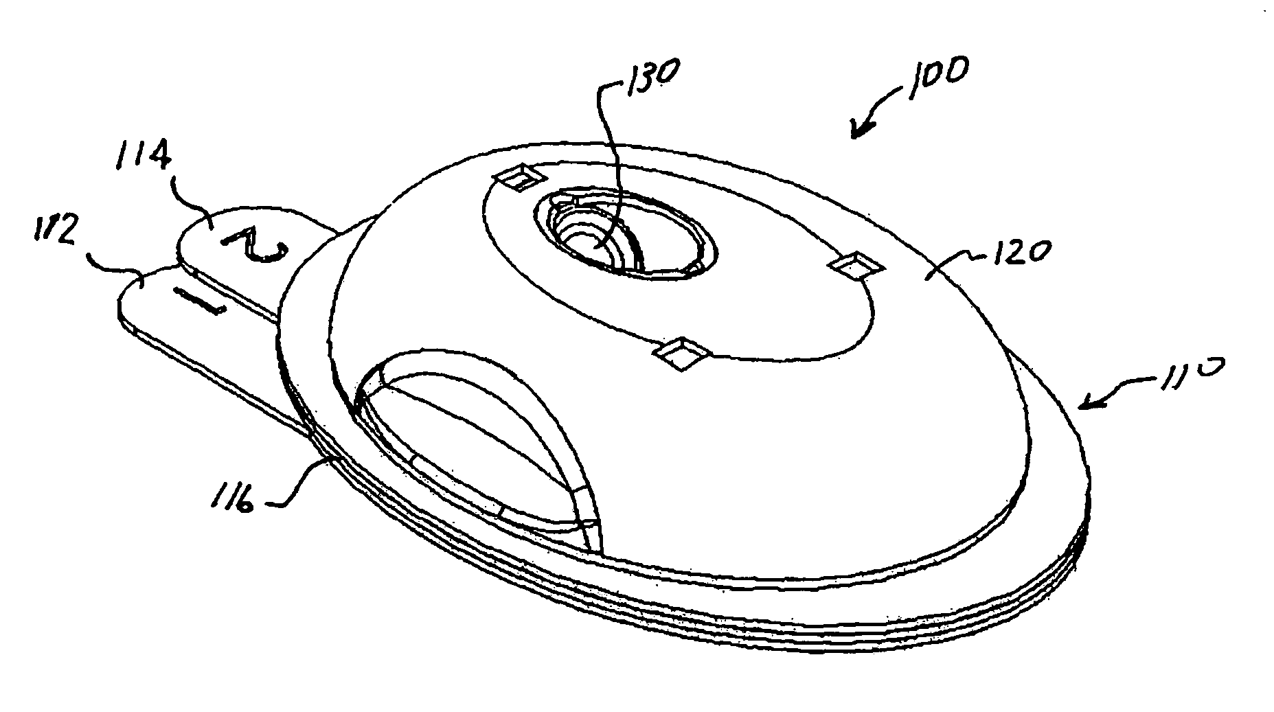 Disposable infusion device with linear peristaltic pump