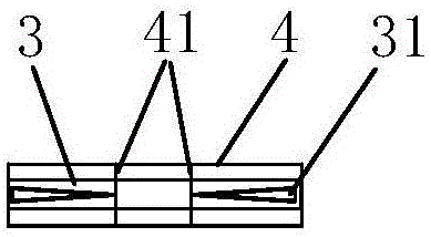 Segmented ironing tanning device