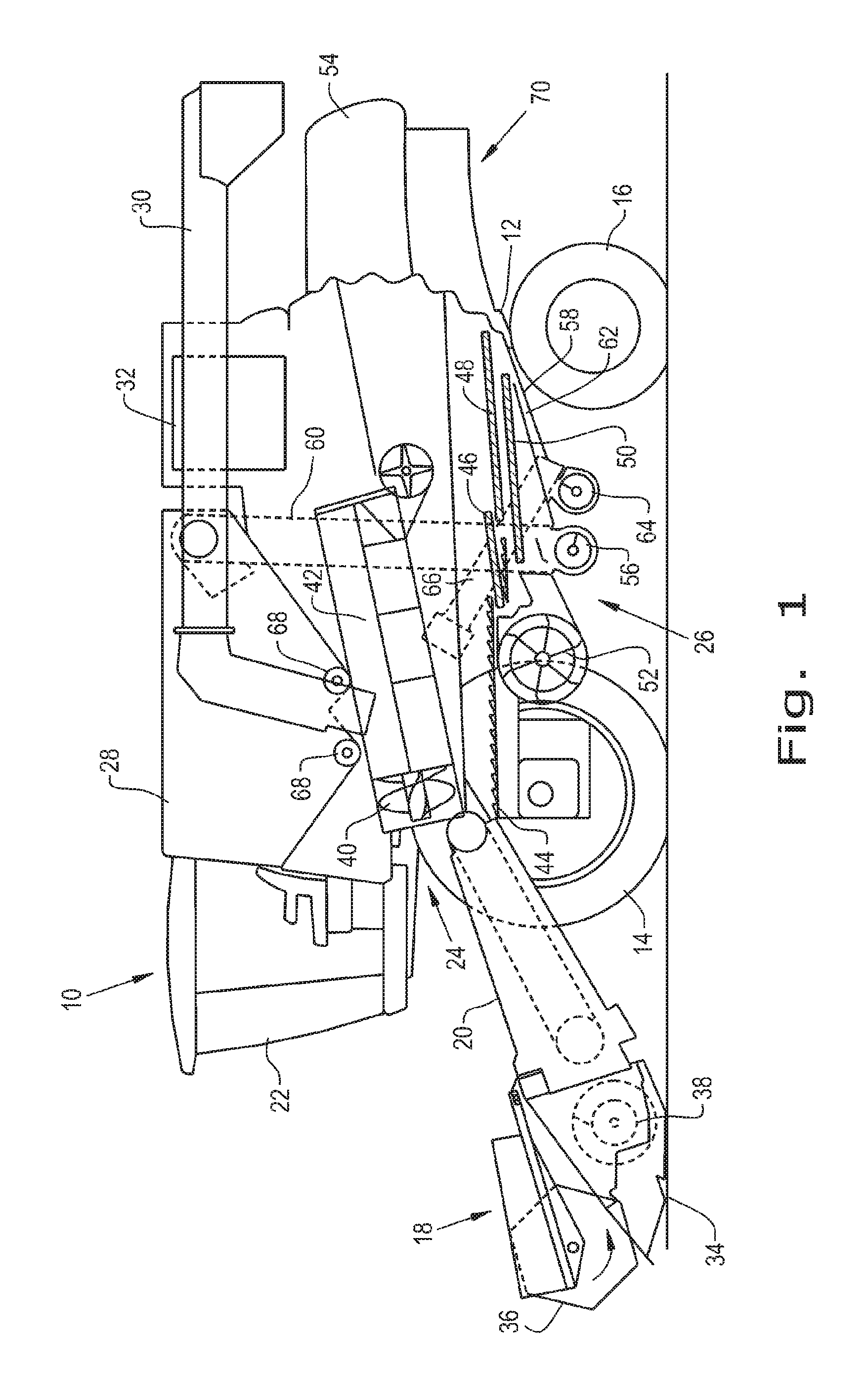 Folding Mechanism for Wide Wheat Headers