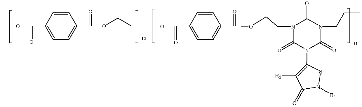 Novel PET material and preparation method thereof, pellet and fiber product