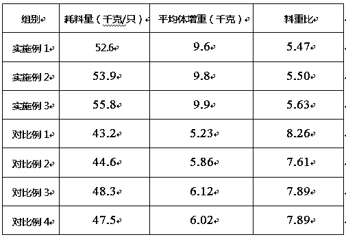 Fermented feed for cattle and sheep and preparation method of fermented feed