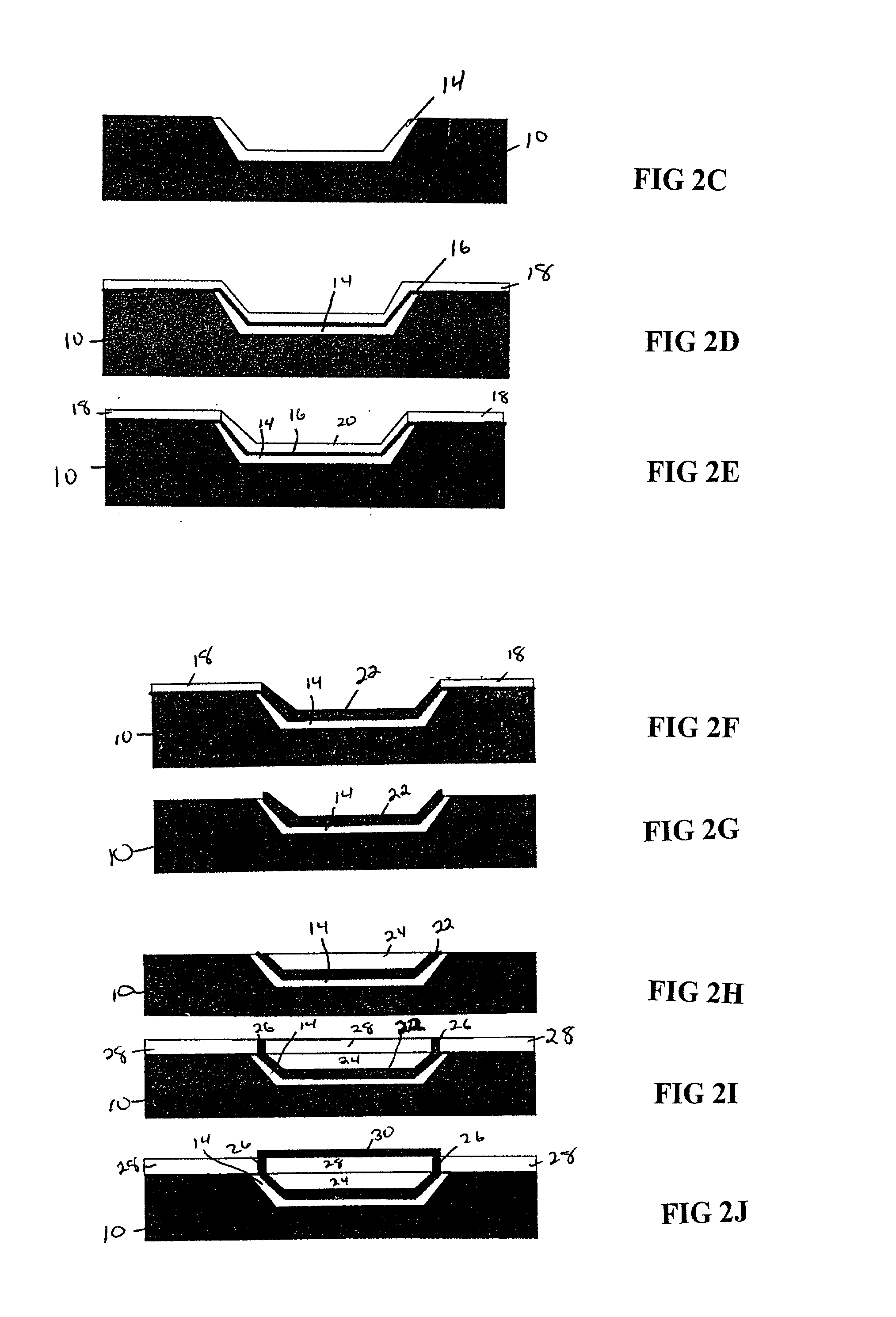 Integrated coil inductors for IC devices