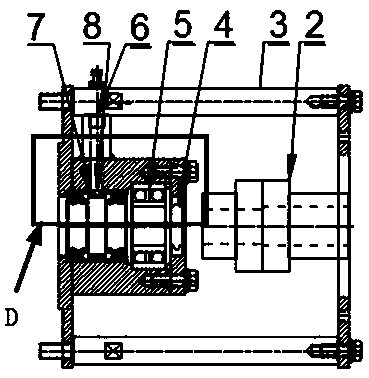 An auger box with balanced and stable discharge