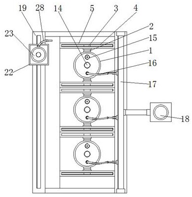 Circulating extraction equipment for traditional Chinese medicine ointment preparation