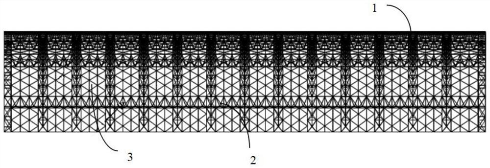 Closed steel structure of double-cable-coil spoke arch coal shed