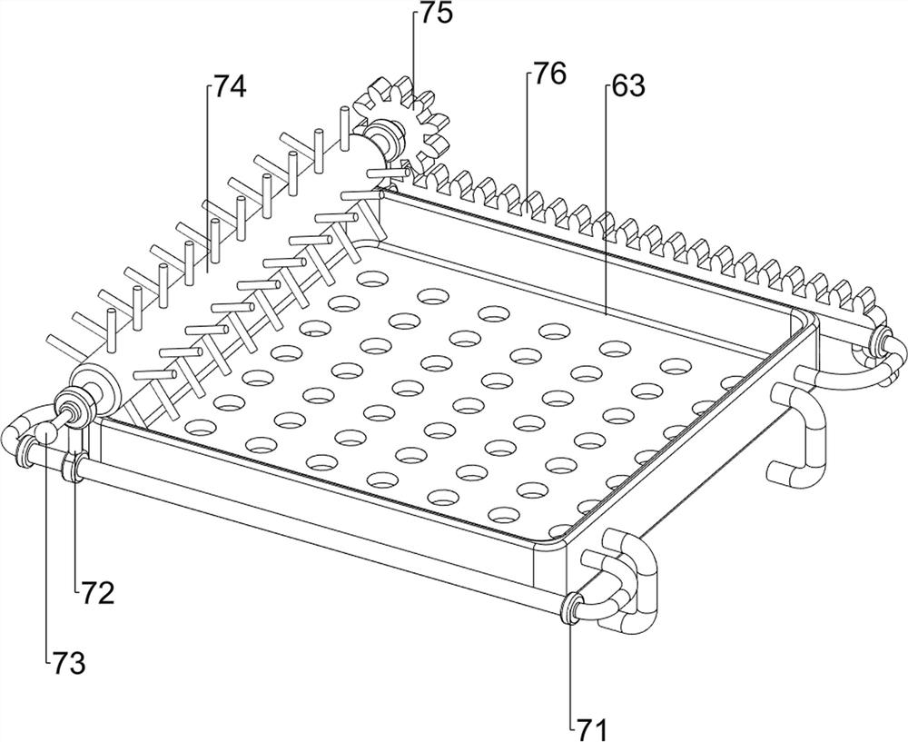 Copper-containing wastewater treatment device for industrial production