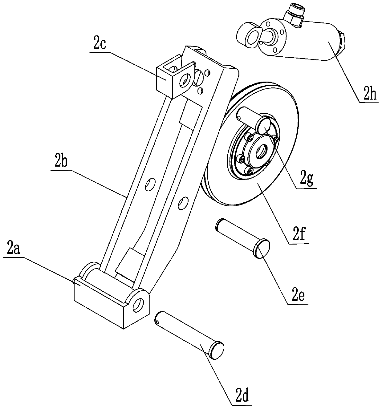 Electrohydraulic control constant tension winch with rope storage device