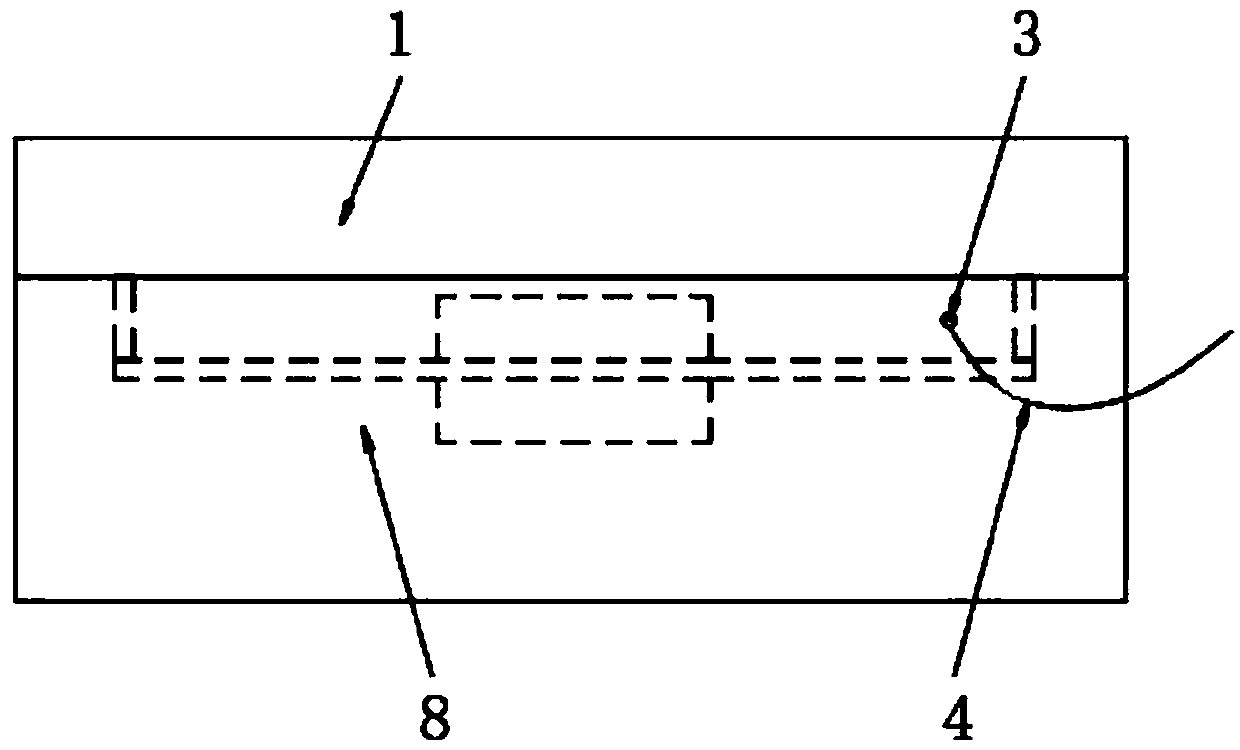 Optical fiber grating acceleration sensor based on diaphragm type equal-strength cantilever beam structure