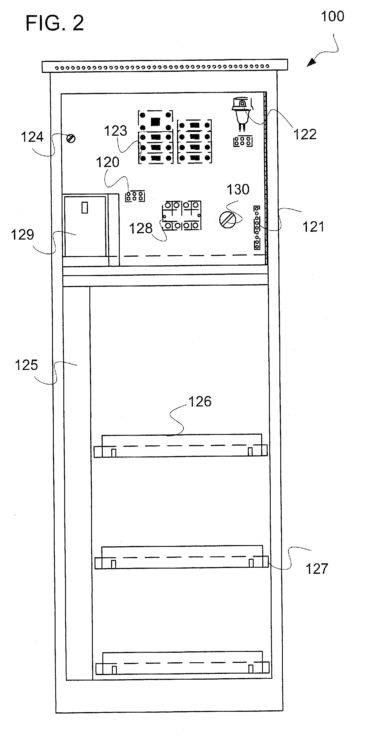 Apparatus and method for l-shaped cabinet