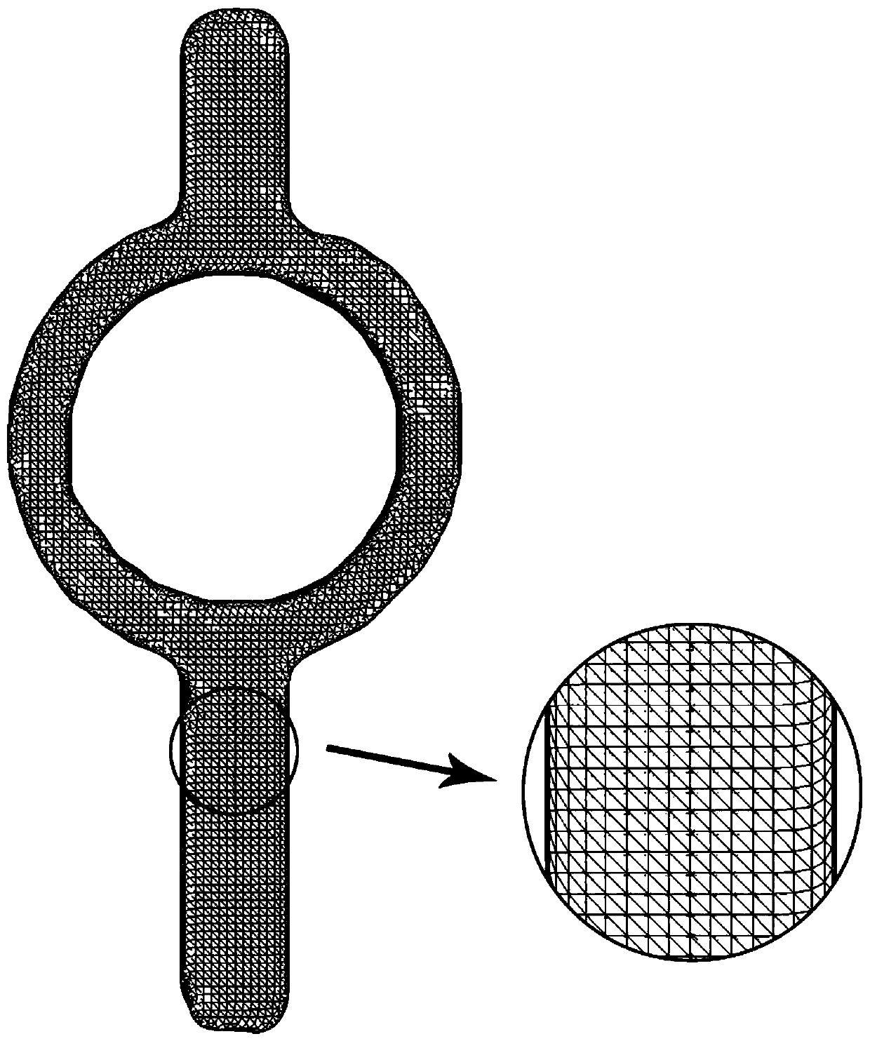 Micro-channel cross-section geometric dimension measurement method based on three-dimensional reconstruction model