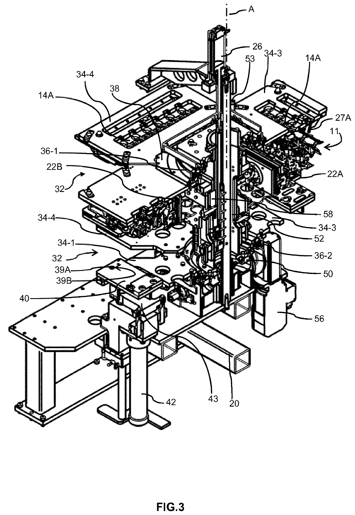 Leak test machine for cylinder head, engine block, or a similar workpiece