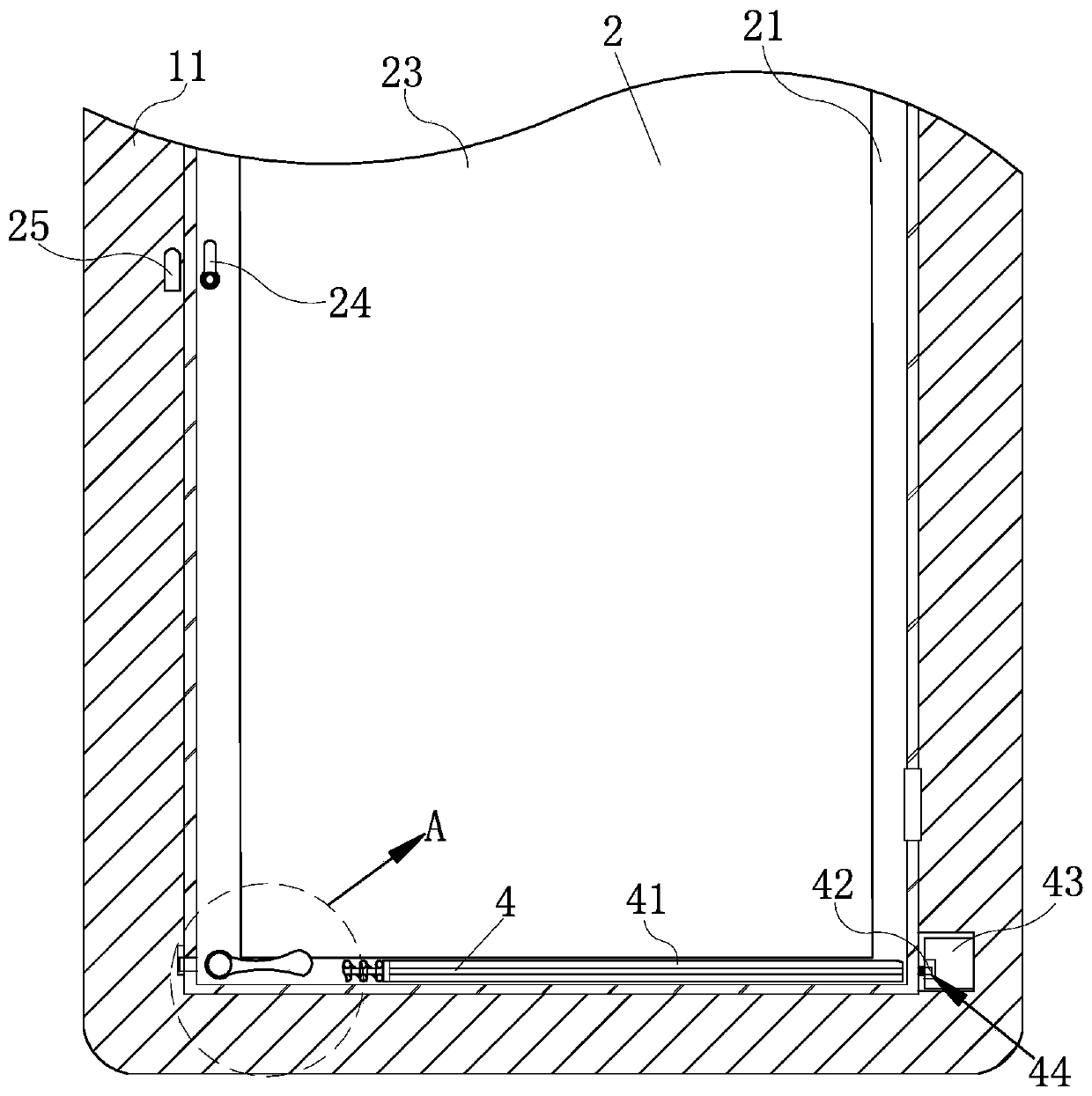 High-performance energy-saving thermal insulation bridge-cutoff aluminum alloy inswinging system window