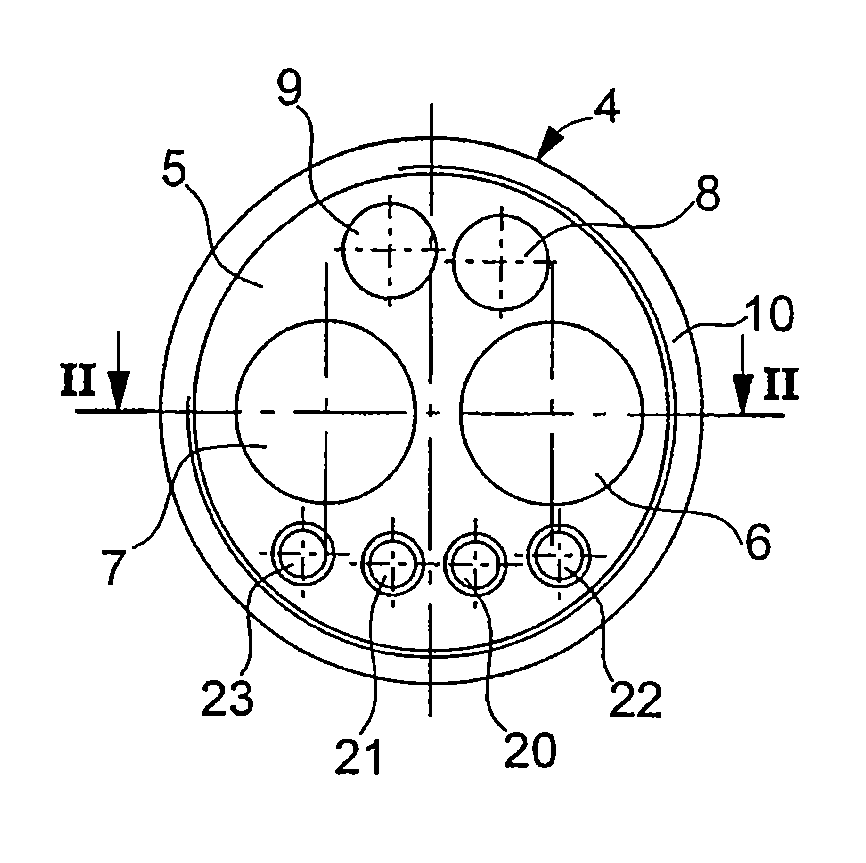 Pipe and universal coupling for supplying instruments for dental or surgical use