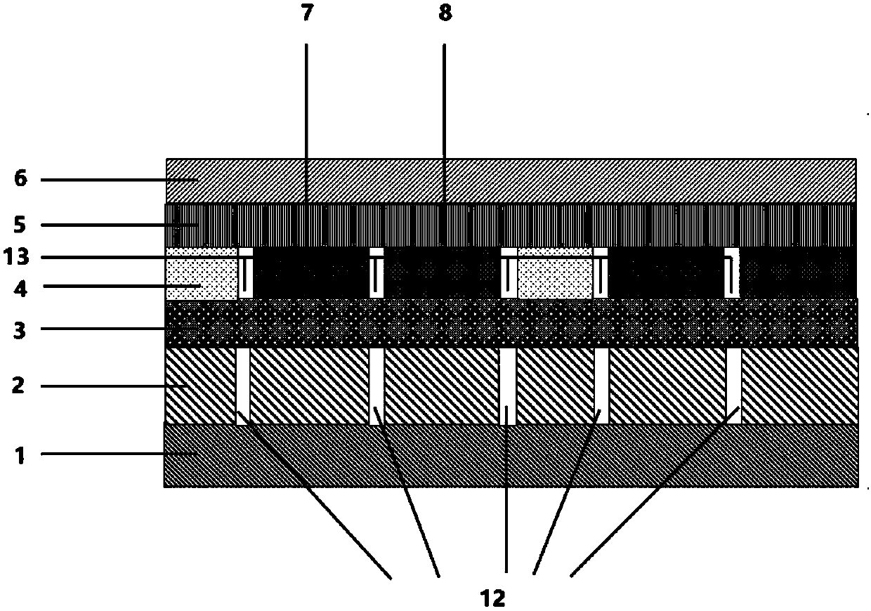 A panchromatic organic electroluminescent device is provided