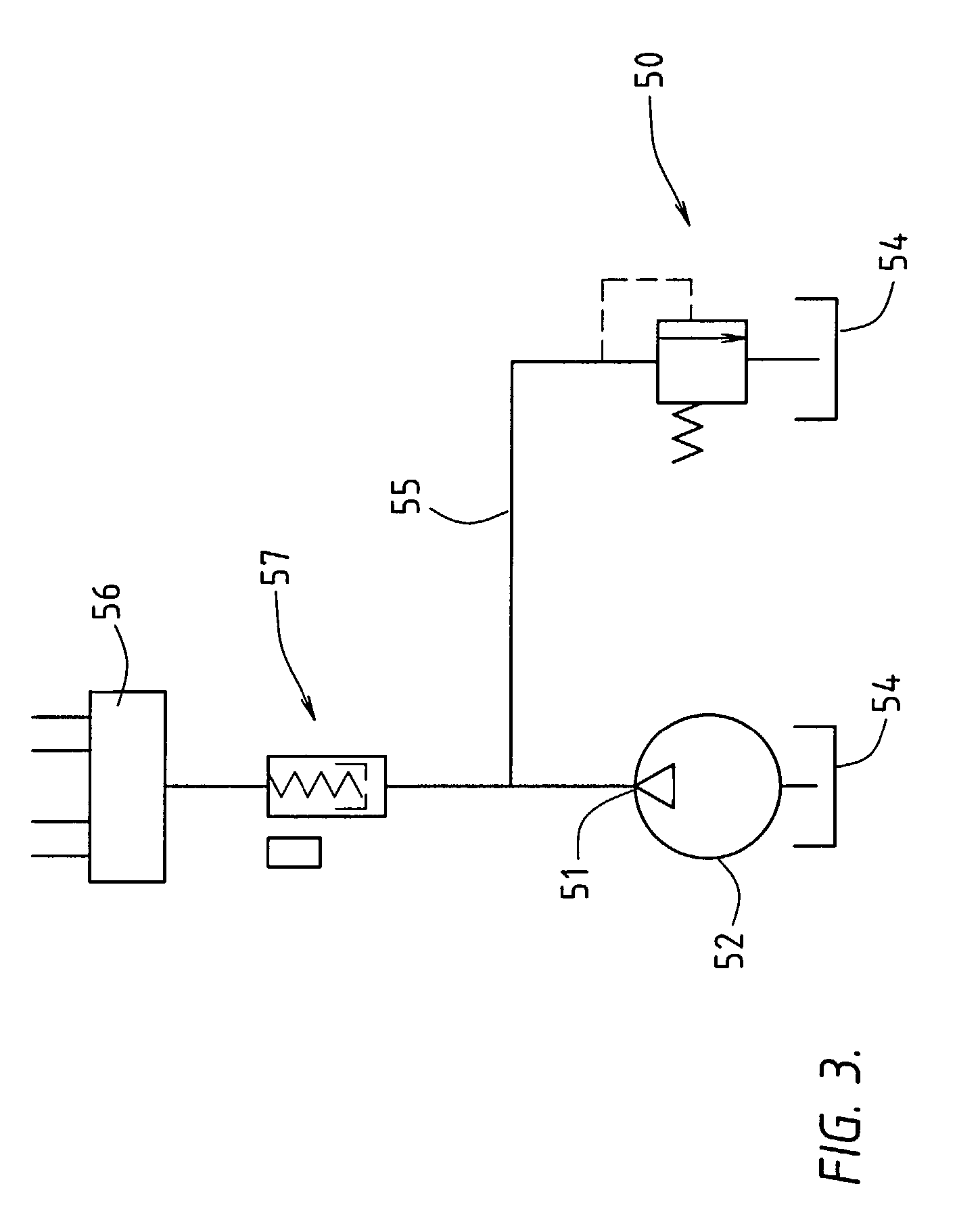 Hydraulic actuating device for a convertible top assembly of a vehicle