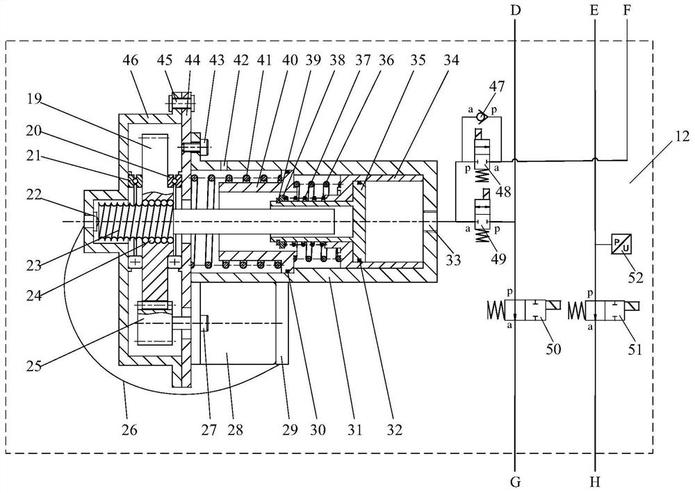 Brake-by-wire system with backup function and control method thereof