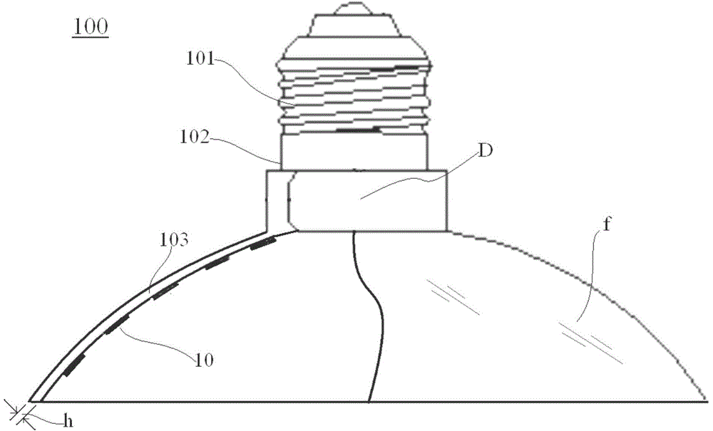 LED lamp bulb