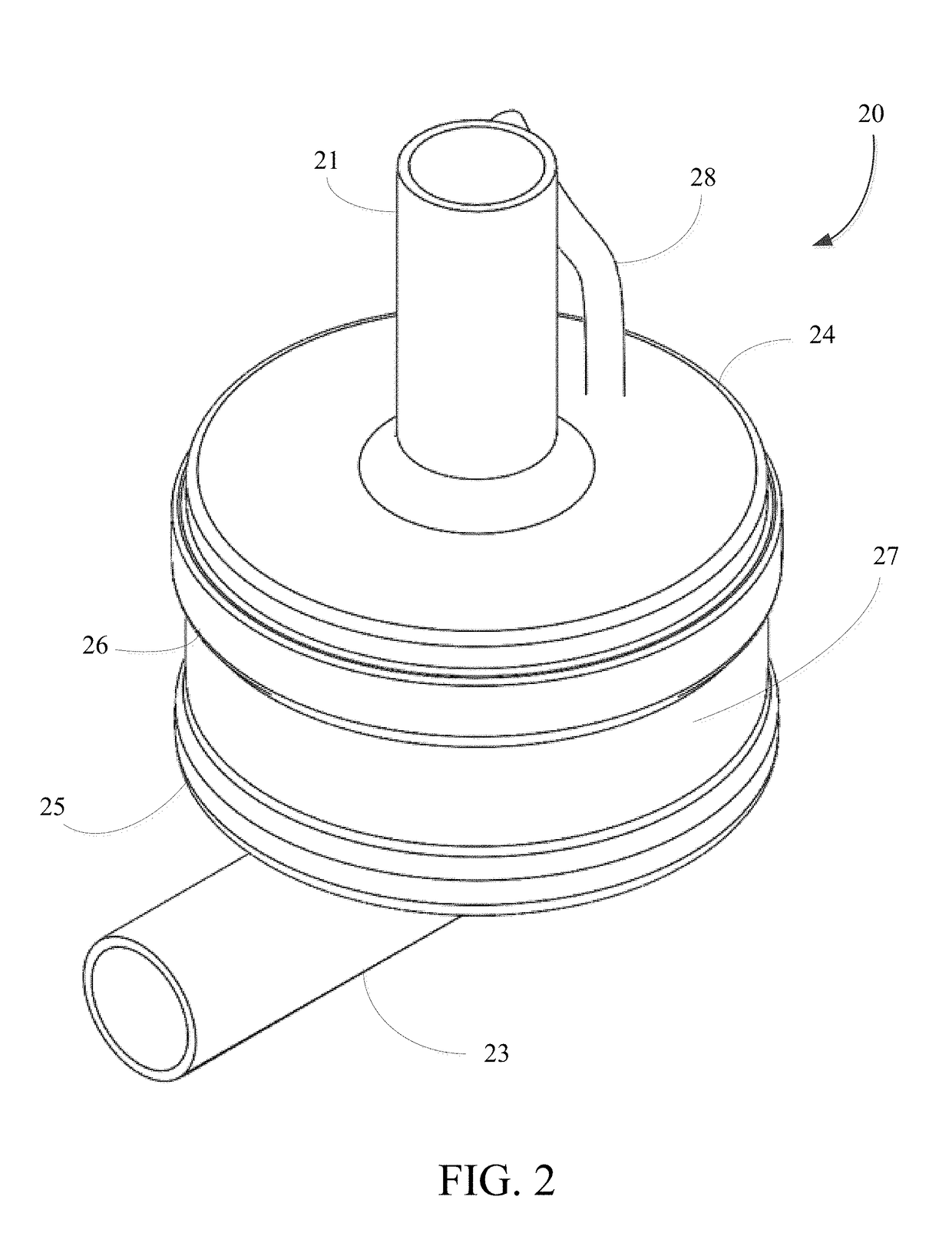 Implantable pump system having an undulating membrane