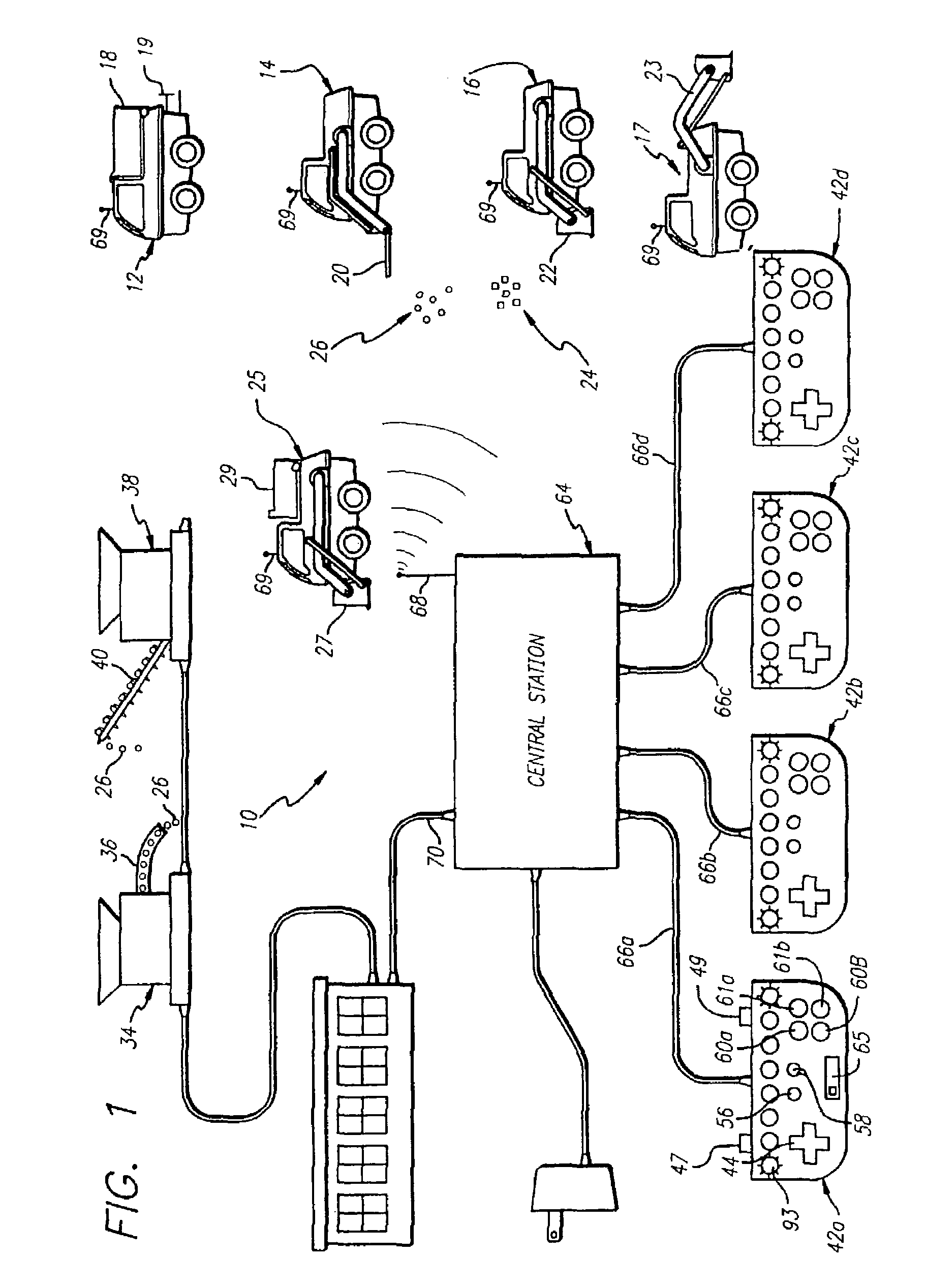 System and method for controlling the operation of toys