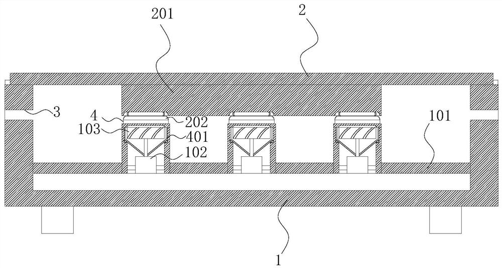 Embroidery fabric surface burr removing and leveling device