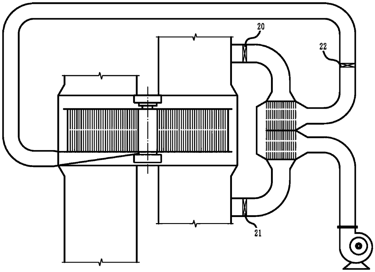 Energy-saving synergistic anti-blocking method and system based on air preheater bypass flue