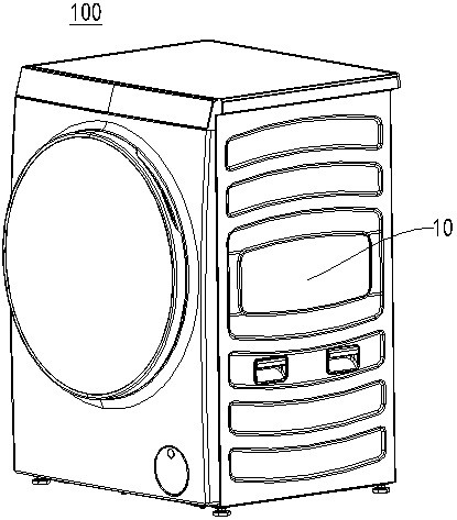 Washing and drying integrated machine and method for automatically cleaning thread scraps