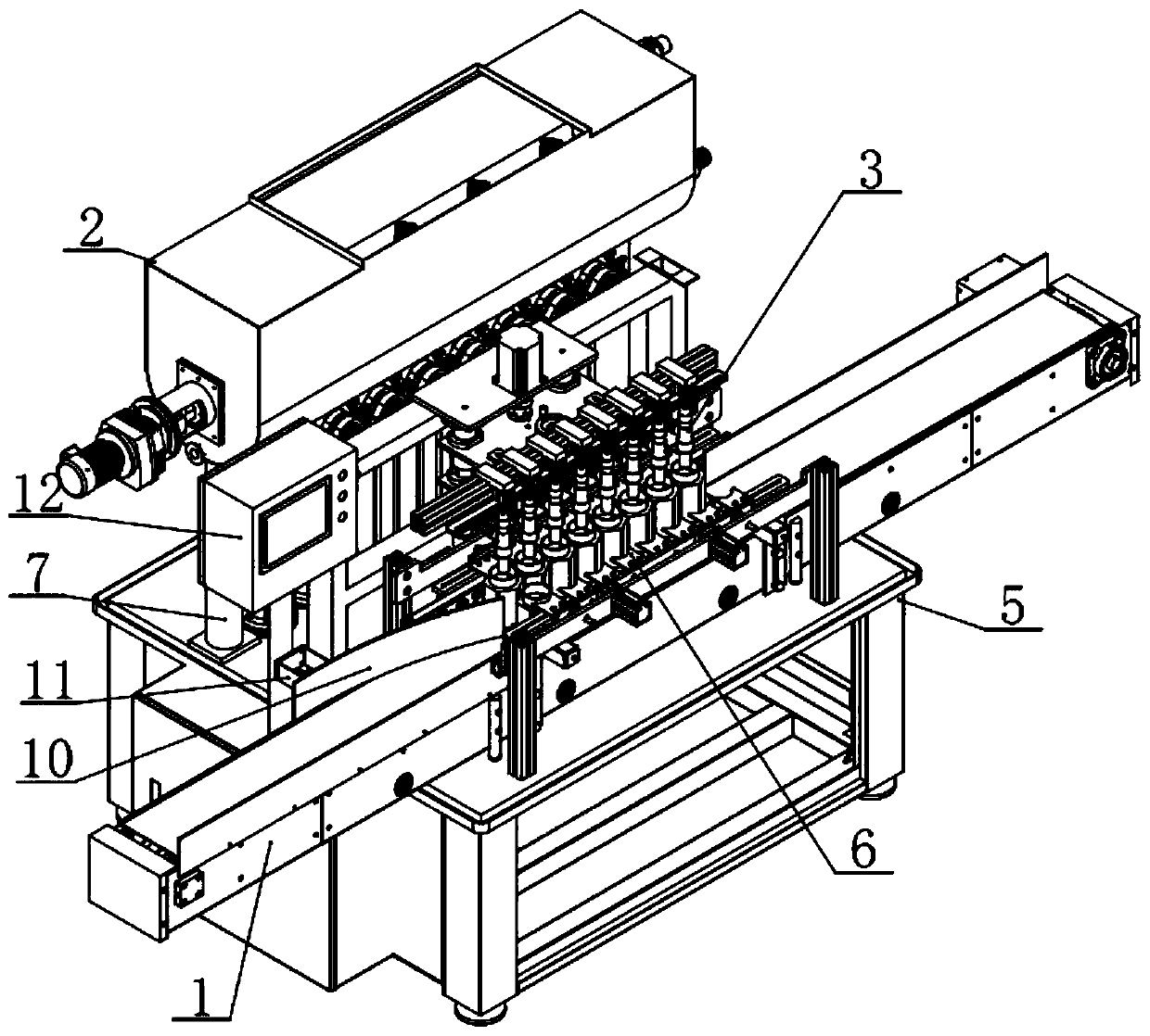 Passion fruit linear type filling machine