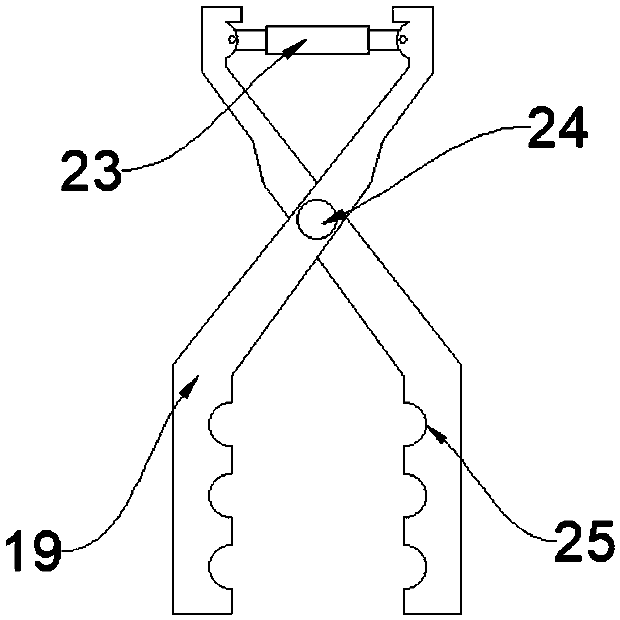 Cleaning device for mold production