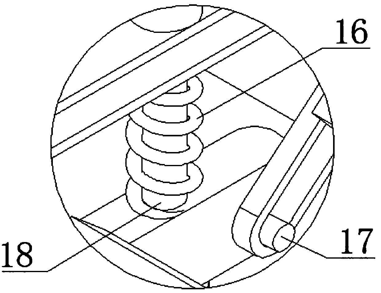 Medical neurology head and neck nerve massage instrument and massage method