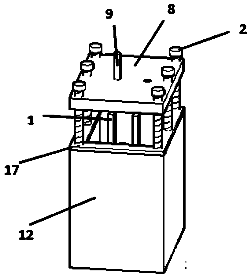 Electrochemical water treatment device