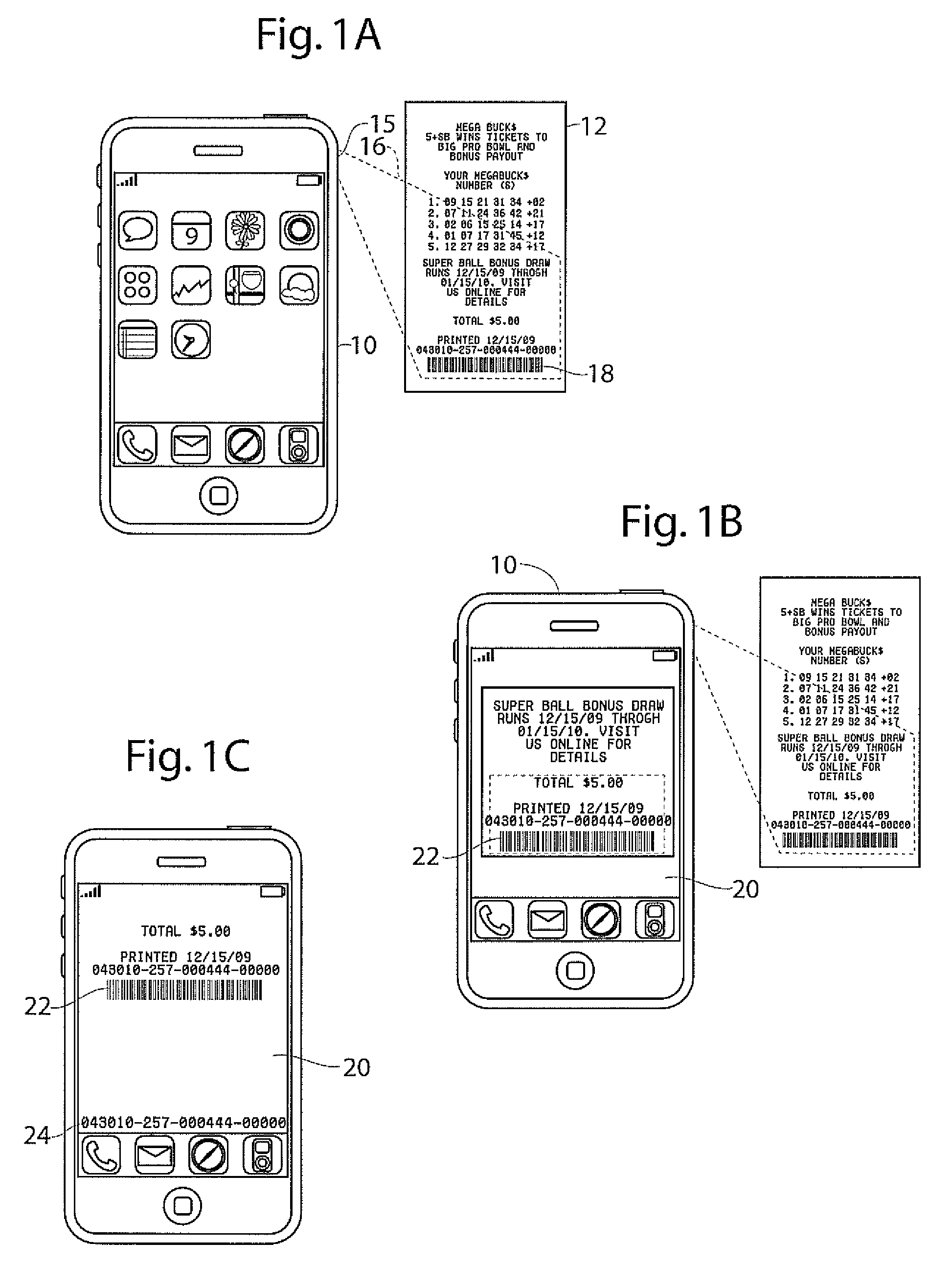 Terminal generated mobile random draw games