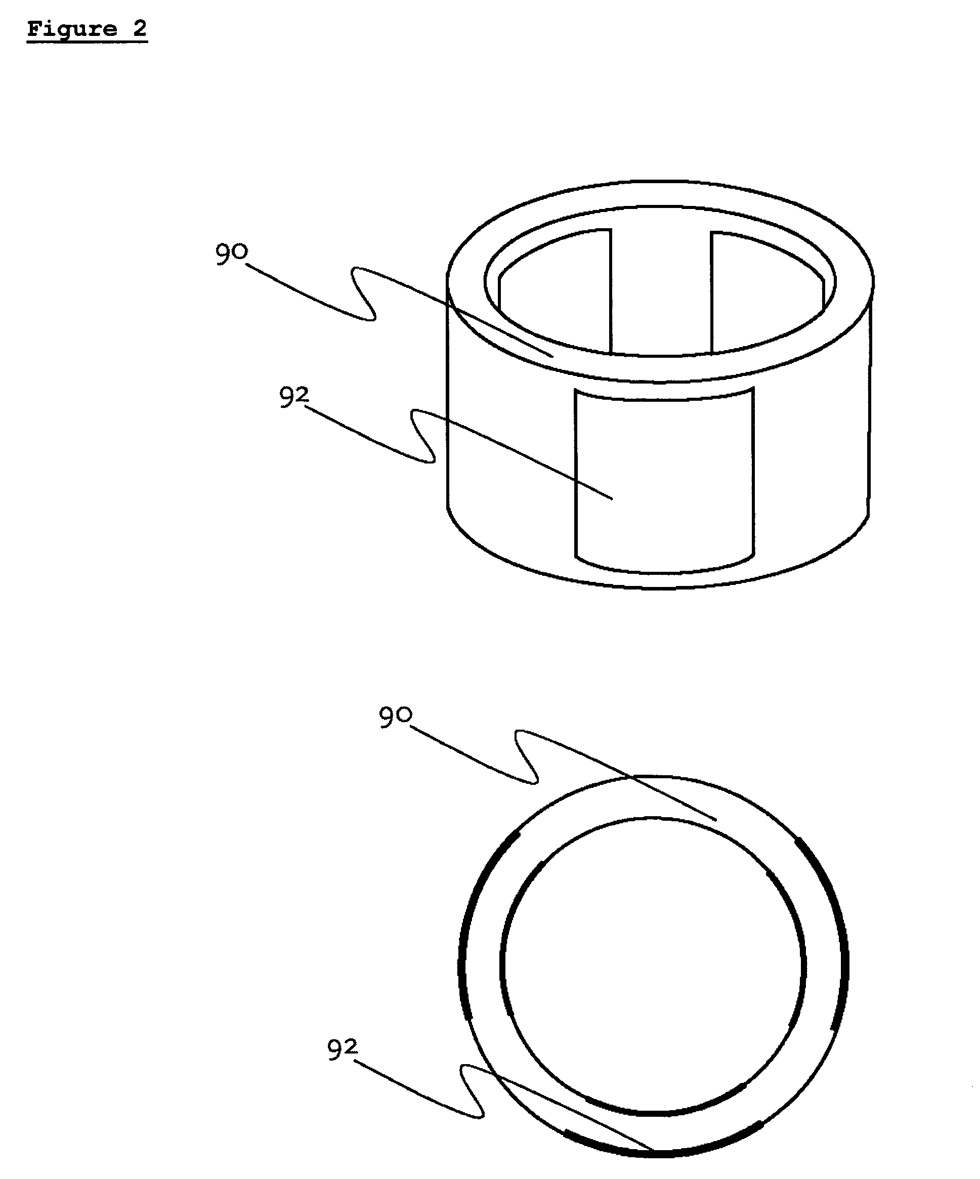 Conical housing