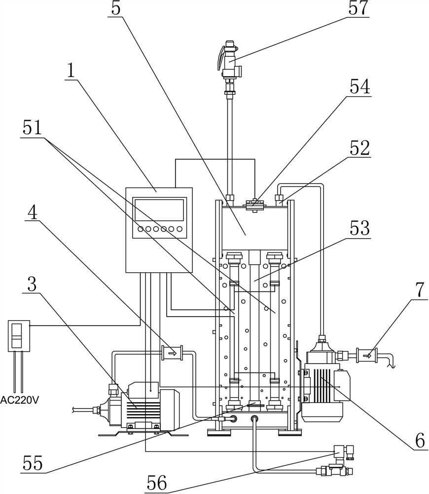 Medical high-purity compressed steam generating device