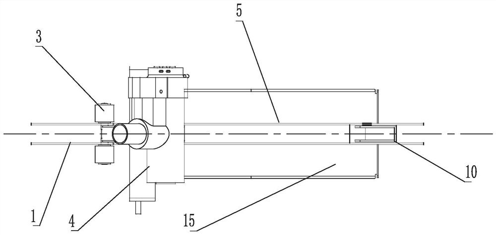 Automatic gluing device