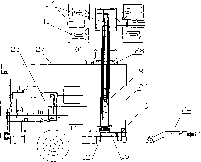 Novel movable type beacon device