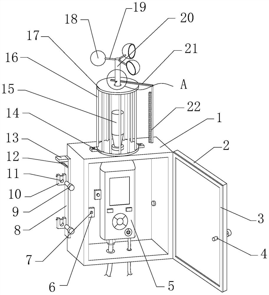 Air pollution particle detection equipment