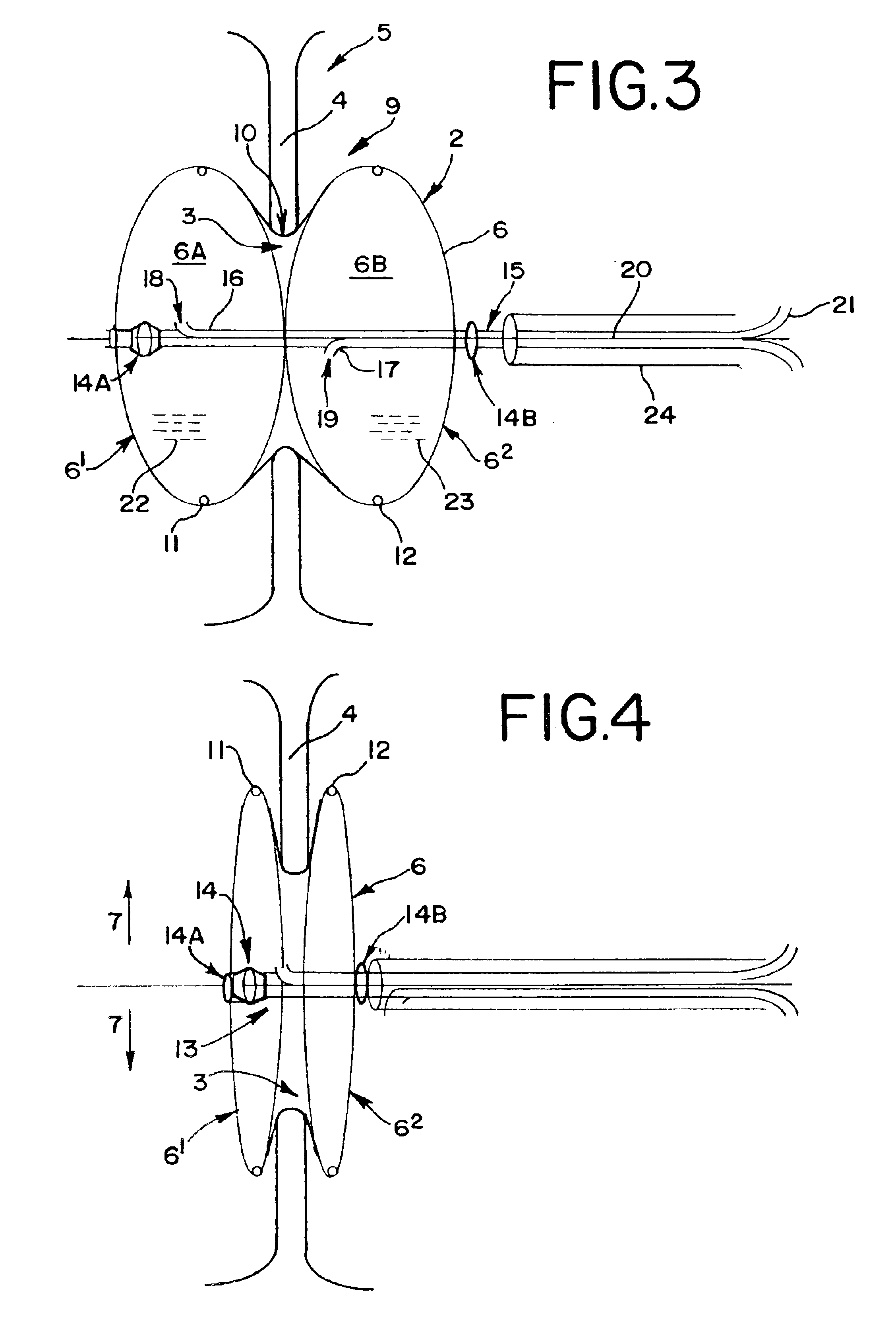 Device for plugging an opening such as in a wall of a hollow or tubular organ including biodegradable elements