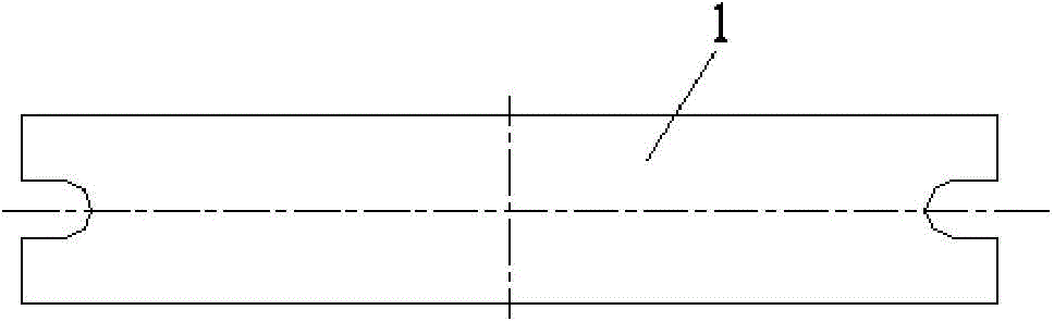 Five or six gear shifting yoke bending die of automobile