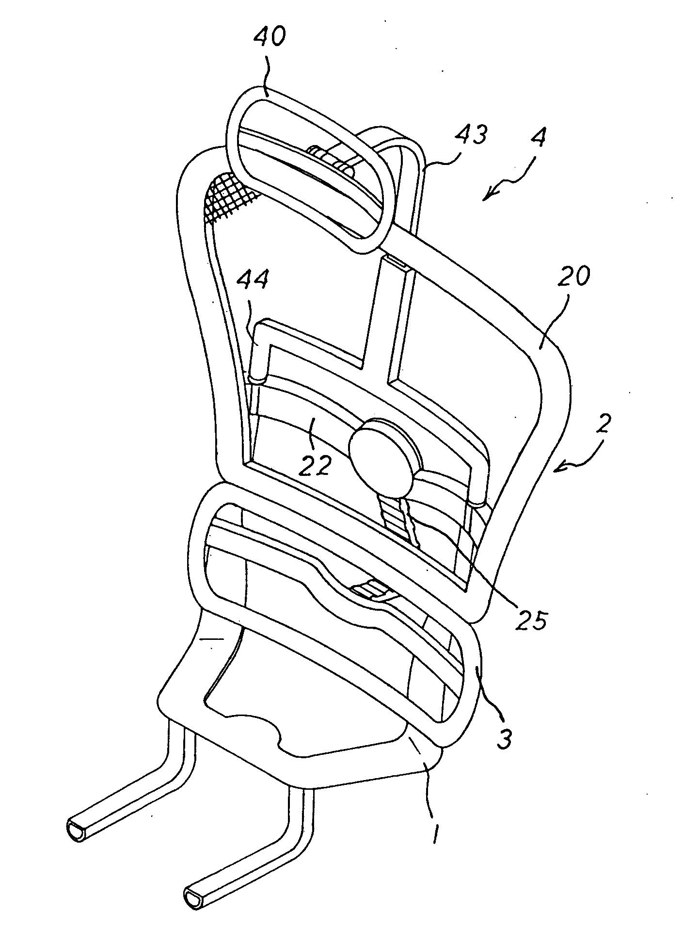 Multi-stage backrest assembly