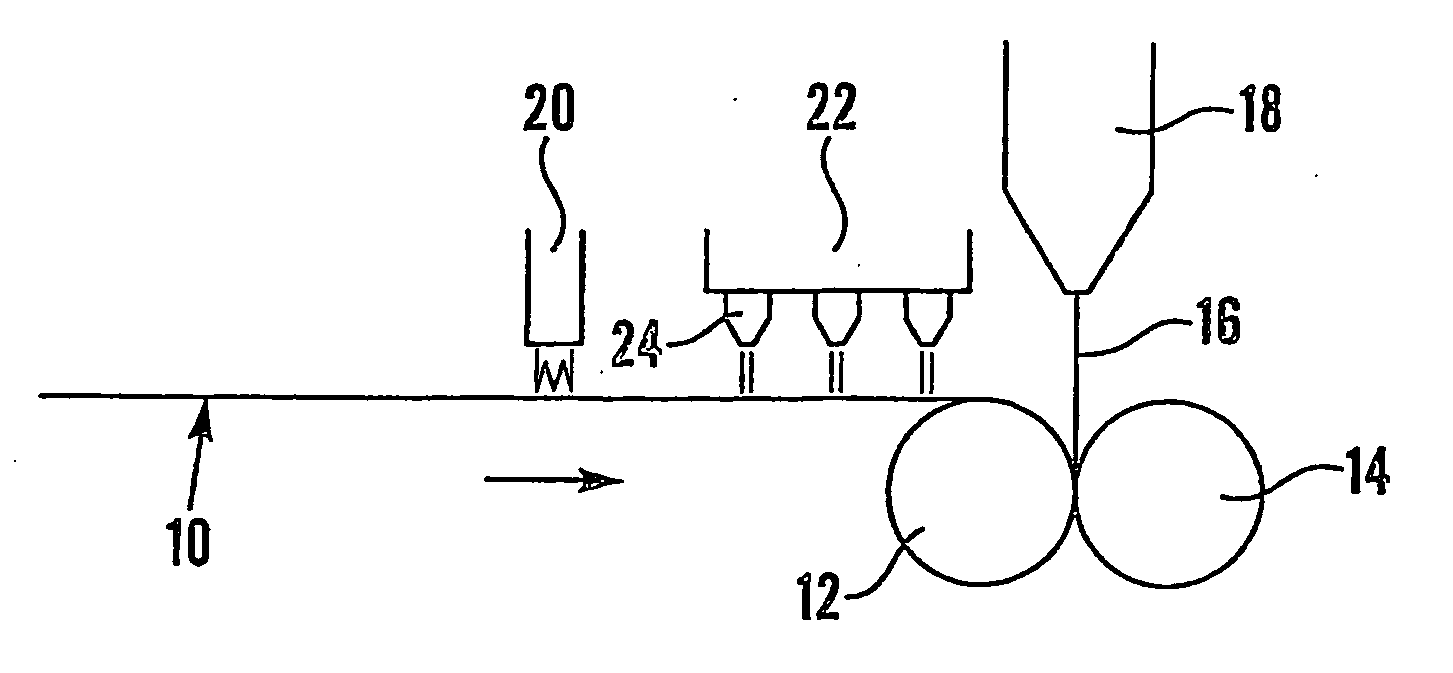 Method in production of packaging laminate