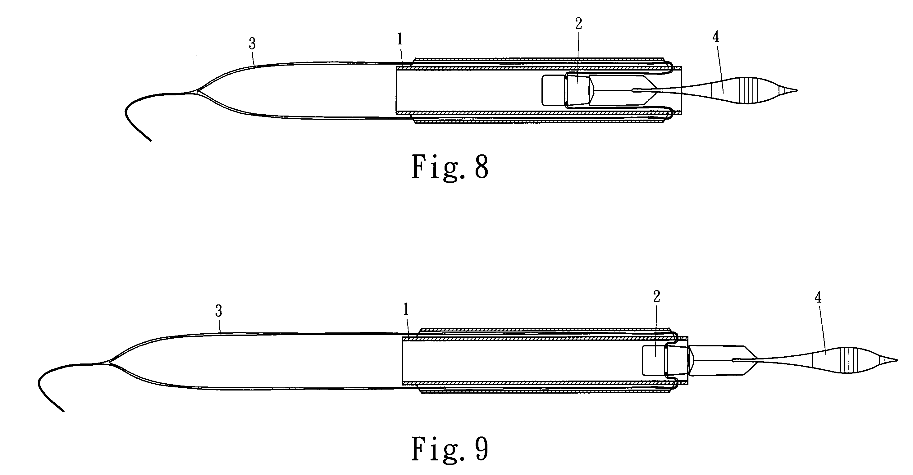 Springless shooting dart