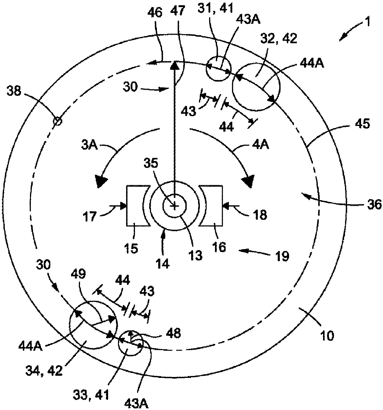 Passenger-transporting system with device for determining operating state