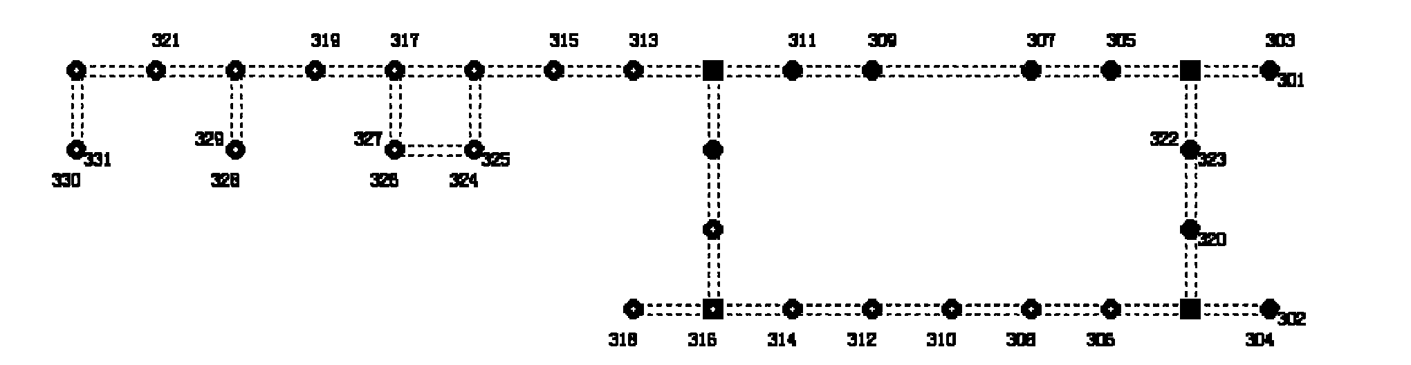 Global path planning method based on fuzzy topological map under large-scale environment