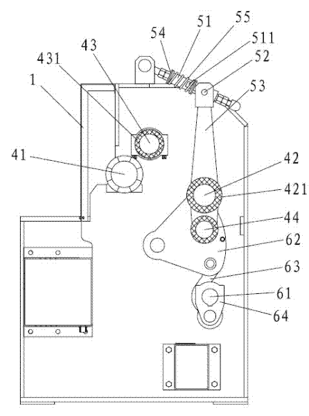 Unhairing machine